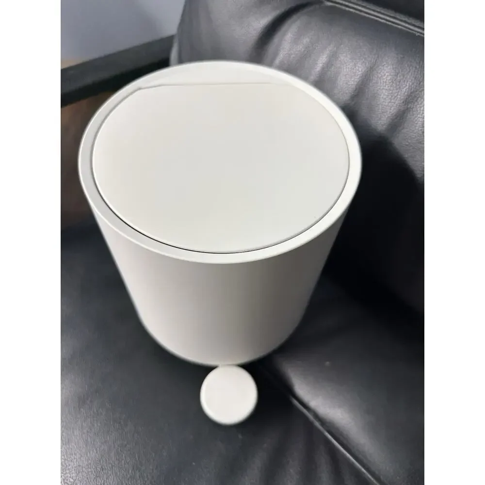 GRAY Zone Modern Elegance Nova Bathroom Cosmetic Pedal Bin Waste Sleek Design